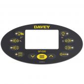 Overlay / Decal For Davey Spa-Quip / SpaPower SP1200 Touchpad - Oval