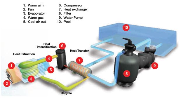 How to plumb pool heat pump
