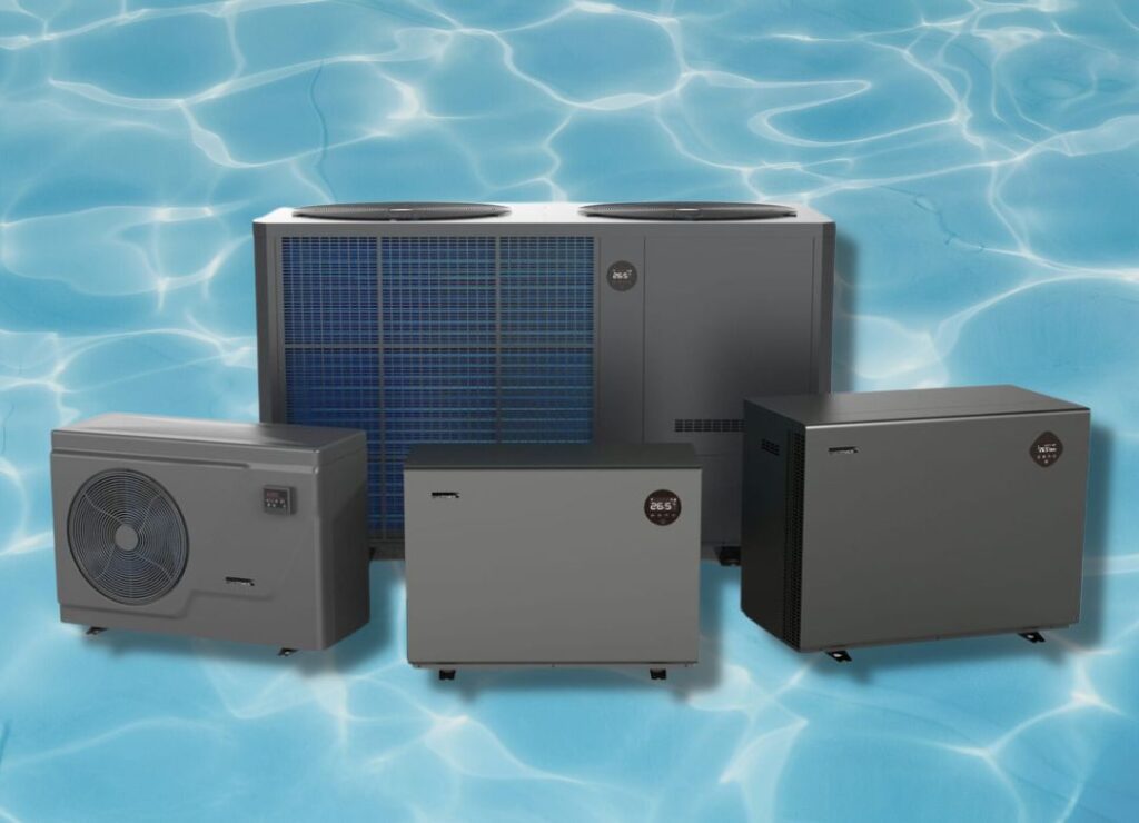 Types of pool heat pumps