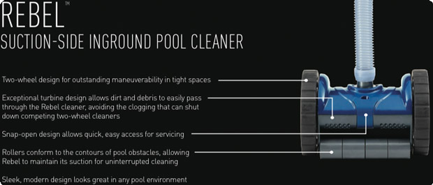 pentair rebel pool cleaner
