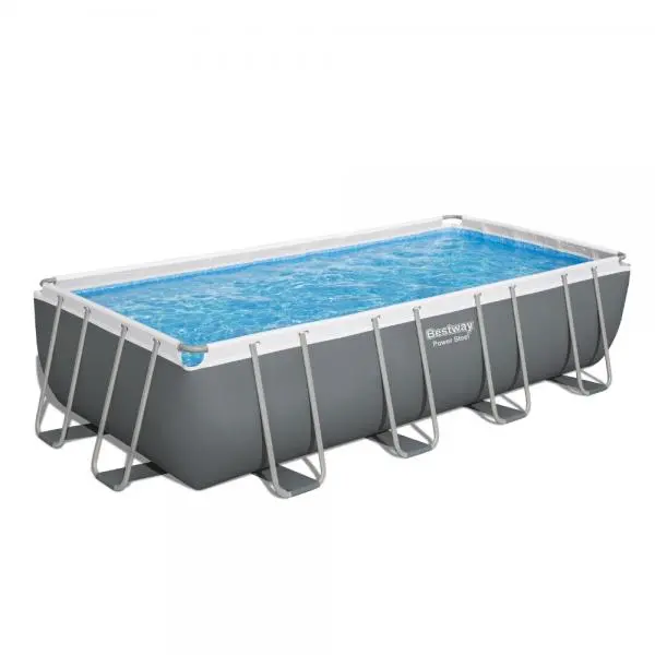 Bestway 5.49 x 2.74 x 1.22m Power Steel Frame Pool with 2 Pumps - 1500gal Cartridge & 1500gal Sand Filter - 56468