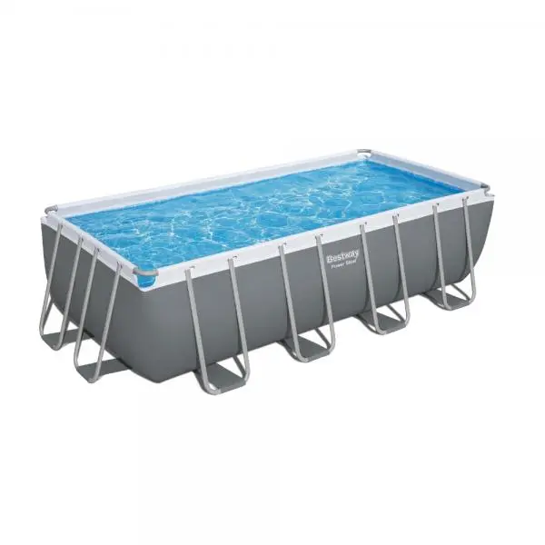 Bestway 4.88 x 2.44 x 1.22m Power Steel Frame Pool with 2 Pumps - 800gal Cartridge & 800gal Sand Filter - 56673