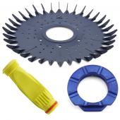 Baracuda Overhaul Kit Genuine - Disc, Flexi Foot, Diaphragm w. Retaining Ring