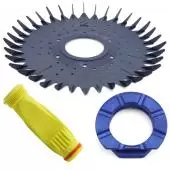 Baracuda Overhaul Kit Genuine - Disc, Flexi Foot, Diaphragm w. Retaining Ring