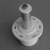 Daisy Pool Cover Roller Spare Part - Axle Holder with Axle 75mm for UTC - 006