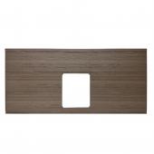 mSpa Oslo Amber Rigid Wall Joint Panel with cutout - B9301990