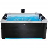 MSpa Oslo Hydrojet PLUS - 1.8m x 1.8m x 65cm - 6 Person Portable Frame Spa