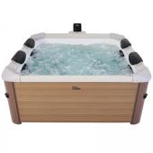 MSpa Oslo Massage Jet - Amber PLUS - 1.8m x 1.8m x 65cm - 6 Person Portable Frame Spa
