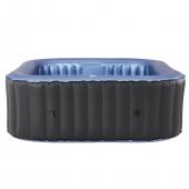 MSpa Tekapo Airjet - 1.6 x 1.6m x 68cm - 4 Person Inflable Spa