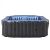 MSpa Tekapo Airjet - 1.6 x 1.6m x 68cm - 4 Person Inflable Spa