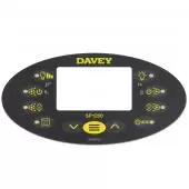 Overlay / Decal For Davey Spa-Quip / SpaPower SP1200 Touchpad - Oval