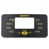 Overlay / Decal For Davey Spa-Quip / SpaPower SP1200 Touchpad - Rectangular