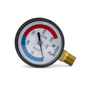 Pressure Gauge For Pool Filters - Plastic - Lower Mount