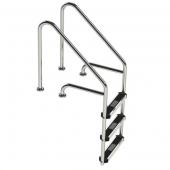 S.R. Smith Cantilever Three-Step Ladder - Flanged