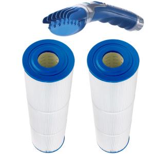 2 x Aquaswim CF75 Cartridge Filter Element + Free WaterWand