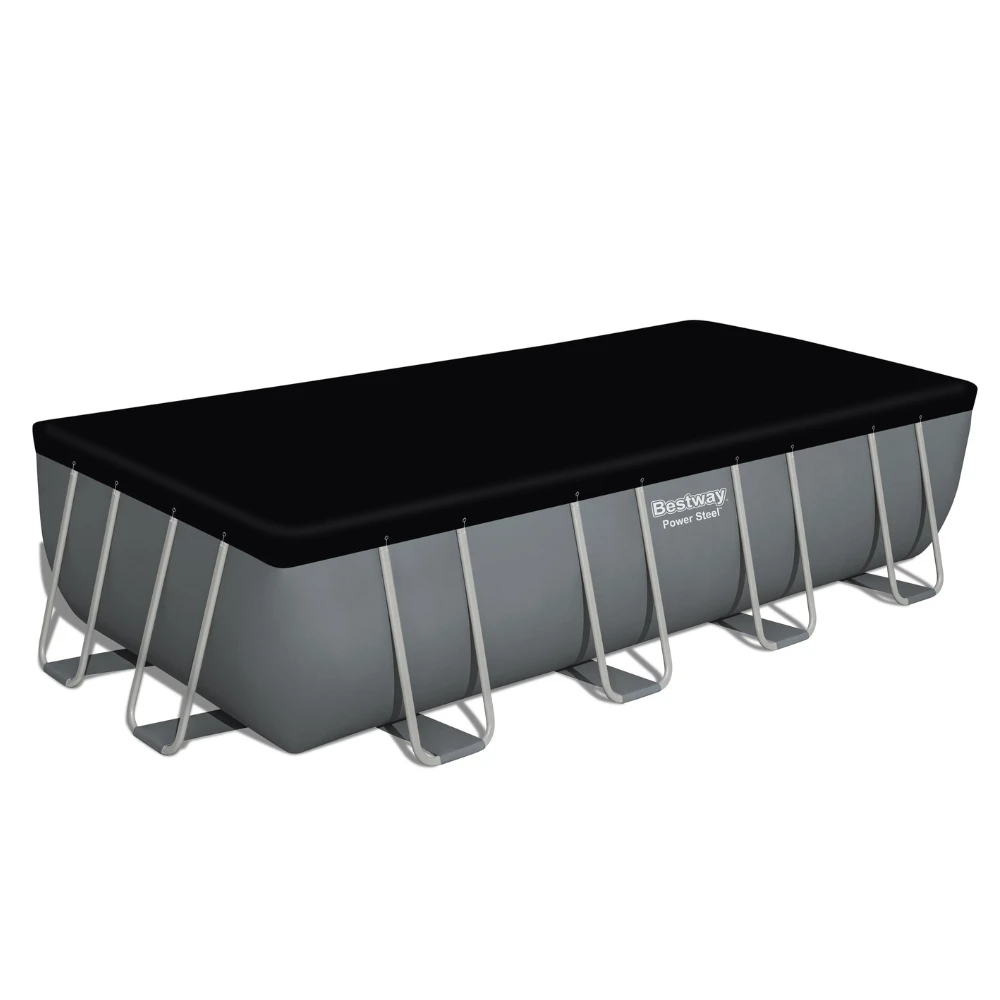Bestway 5.49 x 2.74 x 1.22m Power Steel Frame Pool with 2 Pumps - 1500gal Cartridge & 1500gal Sand Filter - 56468