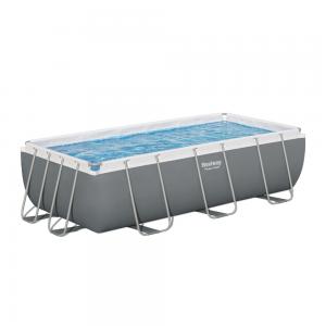 Bestway 4.04m x 2.01m x 1m Power Steel Frame Pool with 800gal Sand Filter Pump - 56660 Bestway 4.04m x 2.01m x 1m Power Steel Frame Pool with 800gal Sand Filter Pump - 56660