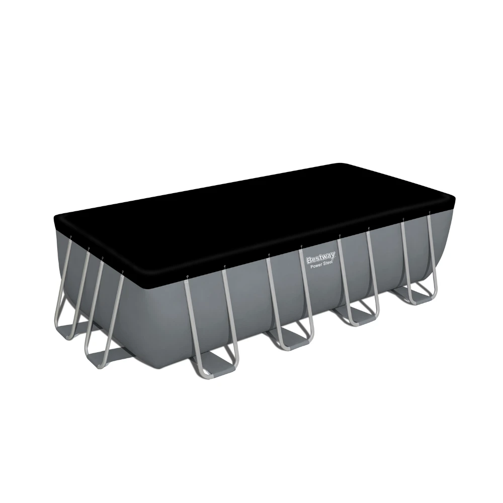 Bestway 4.88 x 2.44 x 1.22m Power Steel Frame Pool with 2 Pumps - 800gal Cartridge & 800gal Sand Filter - 56673