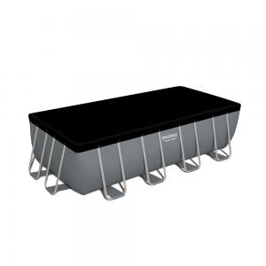 Bestway 4.88 x 2.44 x 1.22m Power Steel Frame Pool with 800gal Cartridge Filter Pump - 56672