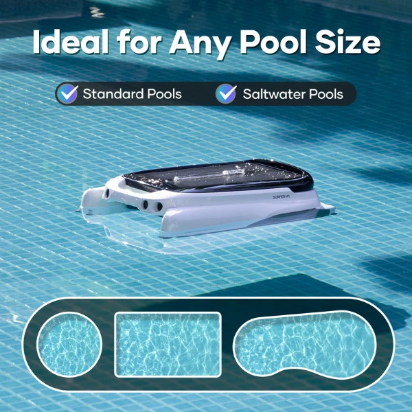 Aiper Surfer M1 Cordless Robotic Pool Skimmer