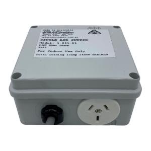 Single 10 amps Air Switch & Outlet - AS01