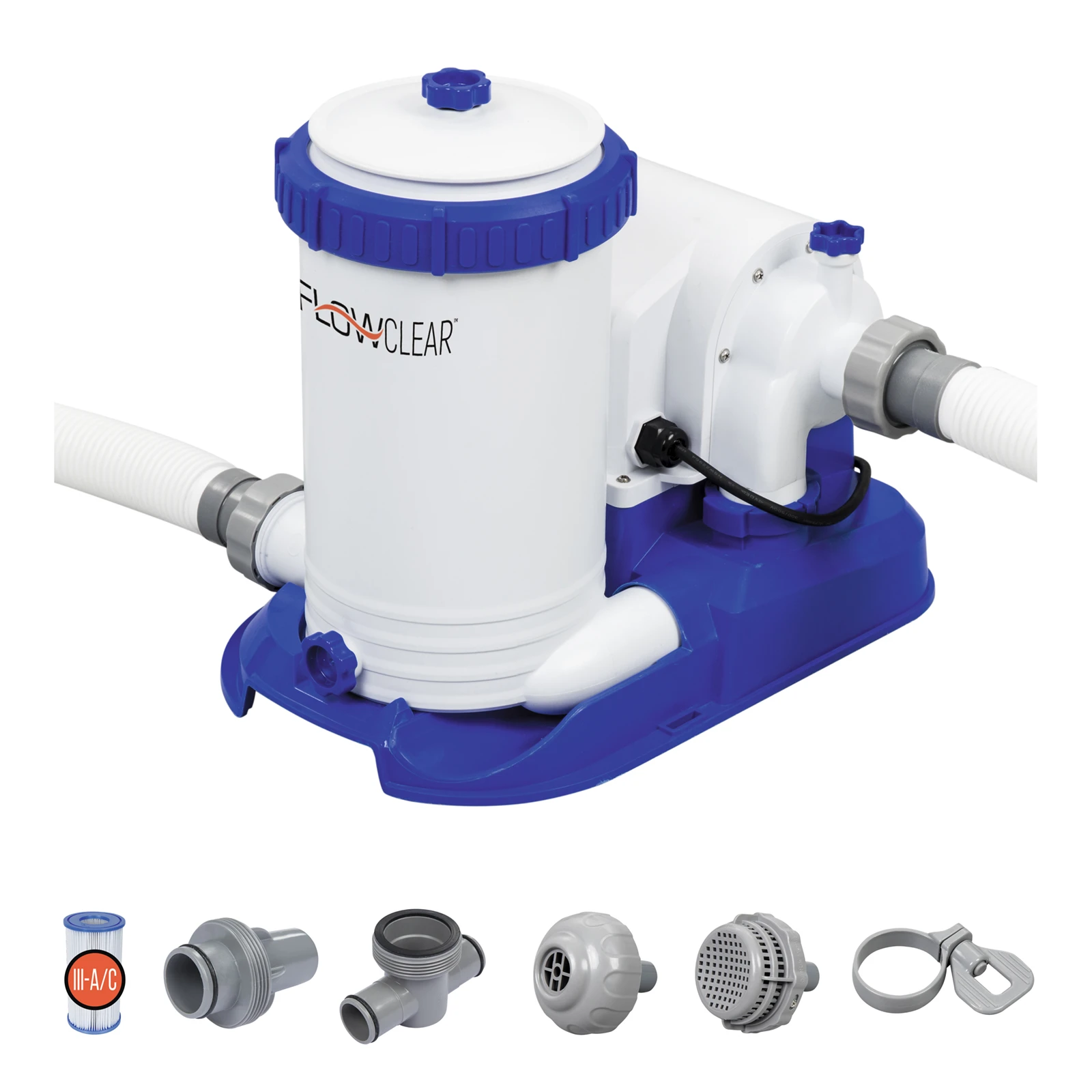 Bestway 2500gal (9,463L) Flowclear Filter Pump for Above Ground Swimming Pool - 58391