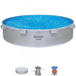 Bestway 3.05m x 61cm TANX Round Pool with 330gal Cartridge Filter Pump - 561RV