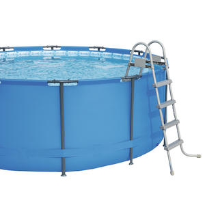 Bestway 5.49m x 1.22m Steel Pro MAX Frame Pool with 1500gal Cartridge Filter Pump - 56463