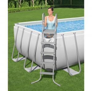 Bestway 6.4m x 2.74m x 1.32m Power Steel Frame Pool with 1500gal Sand Filter Pump - 5612A