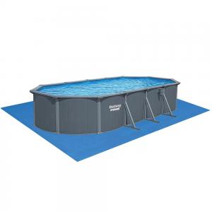 Bestway 7.32m x 3.66m x 1.32m Hydrium Oval Steel Wall Pool with 1600gal Sand Filter Pump - 561RS