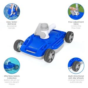 Bestway Aquadrift Automatic Pool Cleaner For Above Ground Pools - 58665