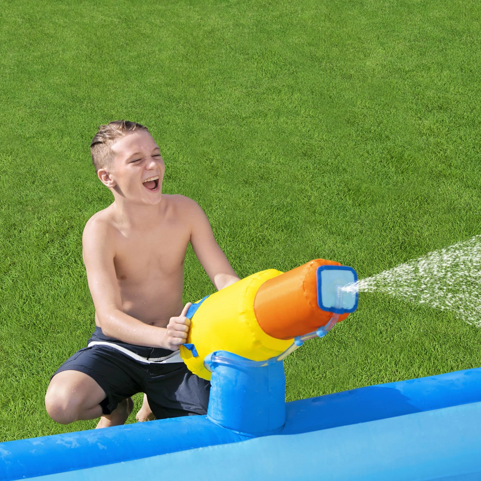 Bestway H2OGO! Beachfront Bonanza Mega Water Park - 4.48m x 3.11m x 2.66m - 53349