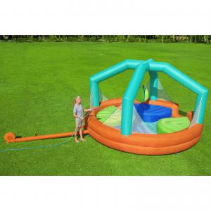 Bestway H2OGO! Dodge & Drench Water Park - 4.5m x 4.5m x 2.68m - 53383