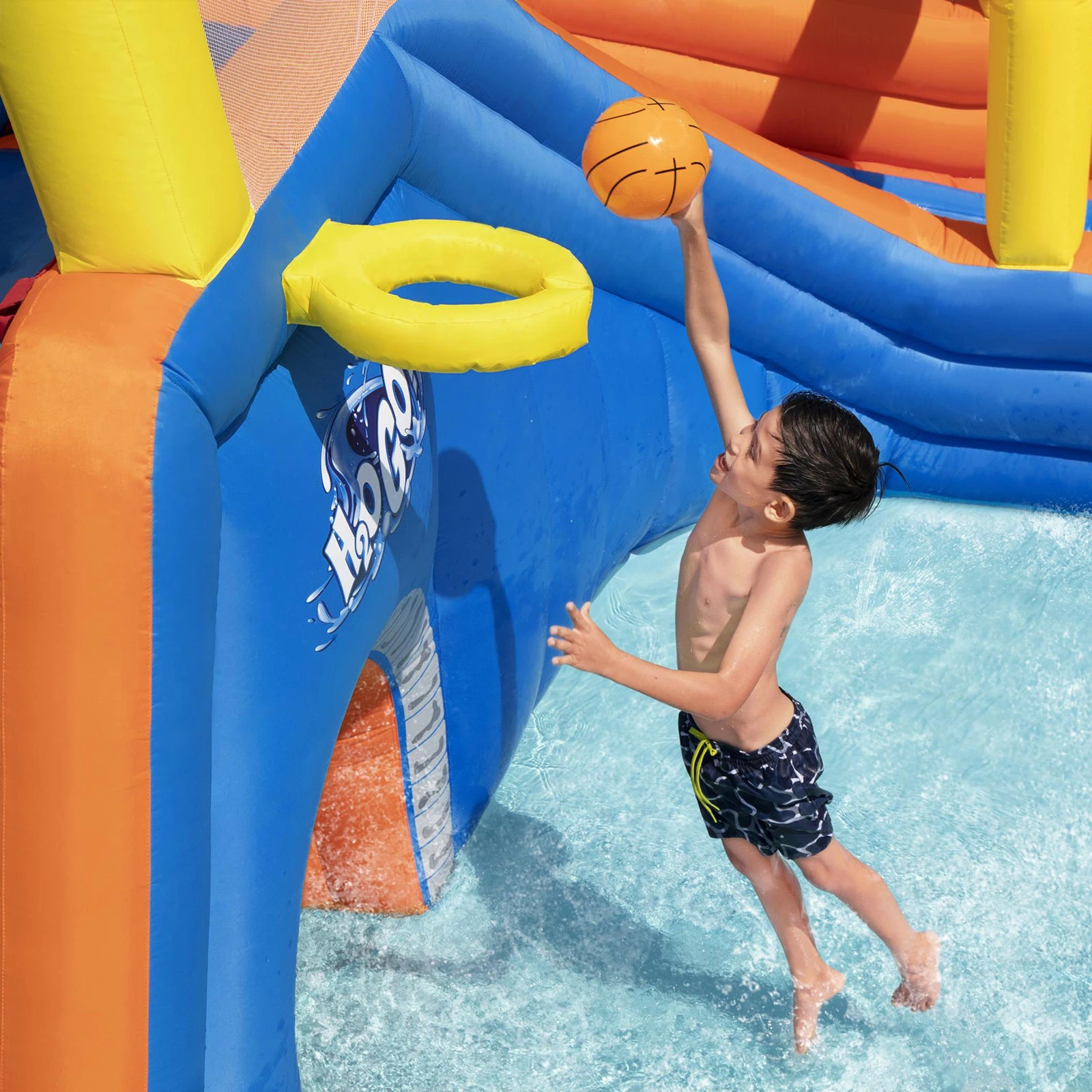 Bestway H2OGO! Super Speedway Mega Water Park - 5.51m x 5.02m x 2.65m - 53377