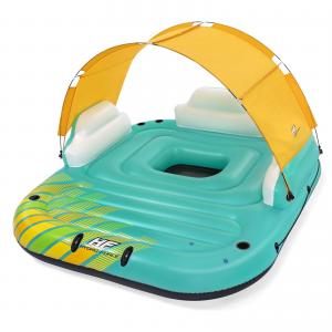 Bestway Inflatable Island Raft - Sunny Lounge Island - with Removable Sunshade - 43407E