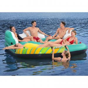 Bestway Inflatable Island Raft - Sunny Lounge Island - with Removable Sunshade - 43407E