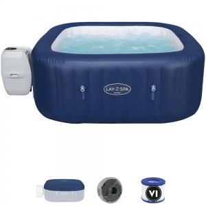 Bestway Lay-Z-Spa - Hawaii AirJet - 1.8m x 1.8m x 71cm for 4-6 people - 60021