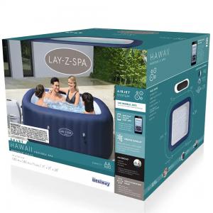 Bestway Lay-Z-Spa - Hawaii AirJet - 1.8m x 1.8m x 71cm for 4-6 people - 60021