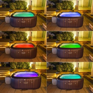 Bestway Lay-Z-Spa - Maldives HydroJet Pro - 2.01m x 2.01m x 80cm for 5 - 7 people - 6001U