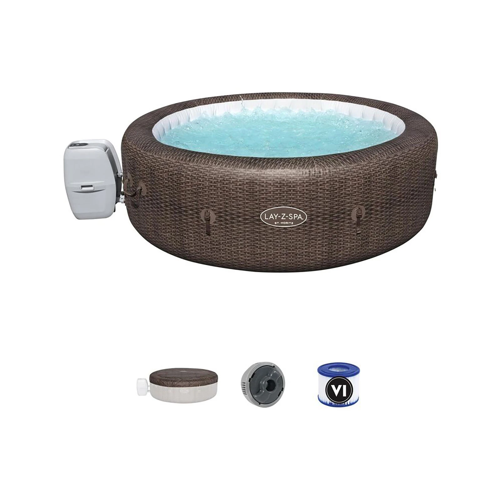 Bestway Lay-Z-Spa - St Moritz AirJet - 2.16m x 71cm - 5-7 people - 60023