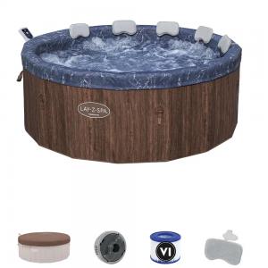 Bestway Lay-Z-Spa Toronto Energy-Efficient Smart AirJet 1.90m x 70cm Spa for 5-7 people - 6001W