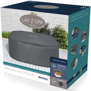 Bestway Square Thermal Spa Cover 1.80m x 1.80m x 71cm - 60319