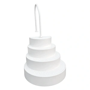 Classic Cake Step Pool Entry w. Handrail