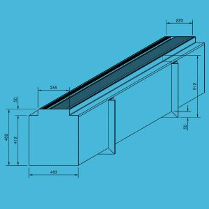 Daisy BGB Below Ground Pool Cover Box Roller - Medium & Large Size Pools