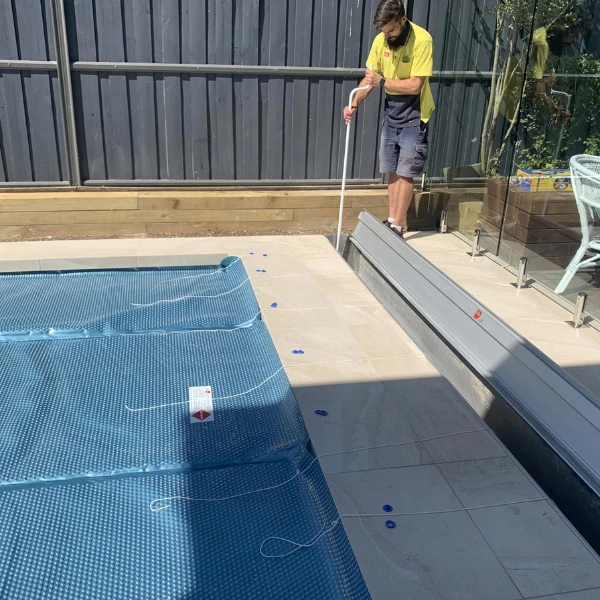 Daisy BGB Below Ground Pool Cover Box Roller - Medium & Large Size Pools