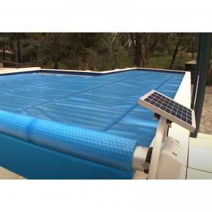 Daisy Power Series Electric Pool Cover Roller - Squat Profile - Solar Powered