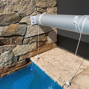 Daisy Power Series Electric Pool Cover Roller - Wall Mount