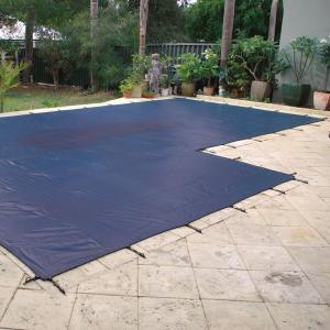 Daisy WinterKleen - Mesh Winter Pool Leaf and Debris Cover -  BLUE 8 Years p.r. Warranty