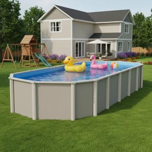 Driclad Pools - Orca - 6.85m x 4.57m - Oval - Above Ground Pool