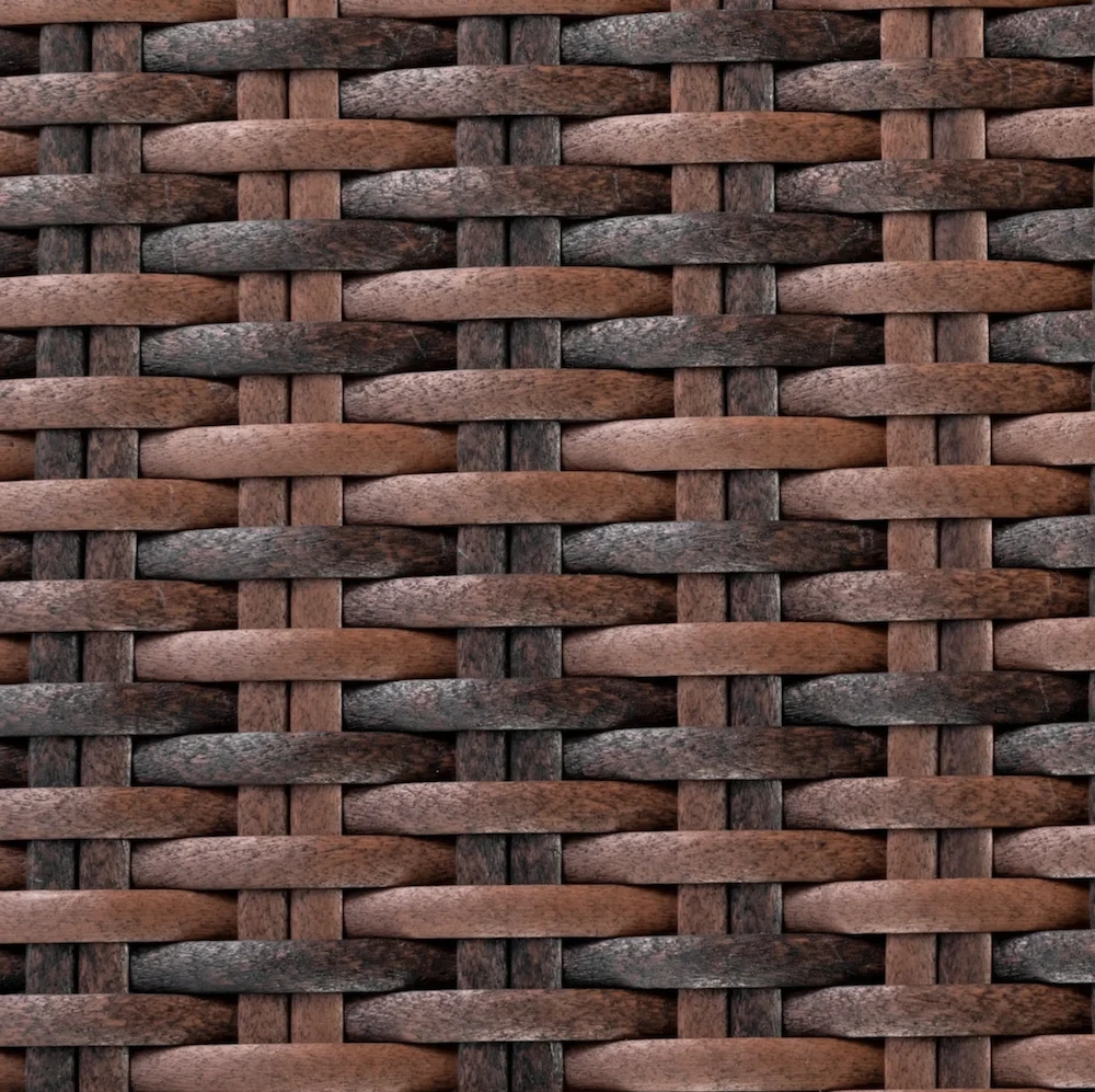 Laghetto Dolcevita Rattan - 3.4 x 5.4m - Above Ground Pool - Coffee